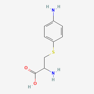 2-Amino-3-[(4-aminophenyl)sulfanyl]propanoic acid