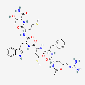 Ac-DL-Arg-DL-Phe-DL-Met-DL-Trp-DL-Met-DL-xiThr-NH2