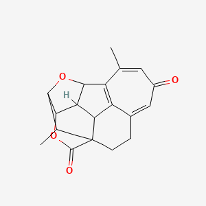 8,19-Dimethyl-14,17-dioxahexacyclo[13.3.1.01,11.04,10.09,13.012,16]nonadeca-4,7,9-triene-6,18-dione