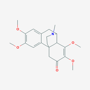 4,5,11,12-Tetramethoxy-17-methyl-17-azatetracyclo[7.5.3.01,10.02,7]heptadeca-2,4,6,11-tetraen-13-one