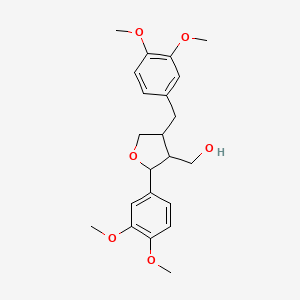 (2S,3R,4R)-2-(3,4-Dimethoxyphenyl)-4-[(3,4-dimethoxyphenyl)methyl]tetrahydro-3-furanmethanol; (+)-Lariciresinol dimethyl ether