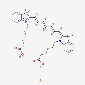 molecular formula C39H49BrN2O4 B12322769 Cy7 diacid 