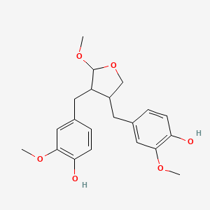 4,4'-Dihydroxy-3,3',9-Trimethoxy-9,9'epoxylignan