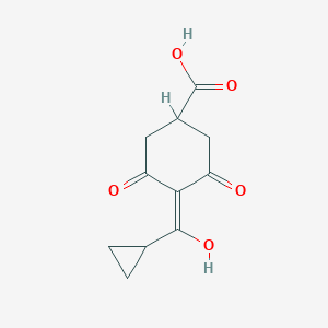 molecular formula C11H12O5 B123228 赤霉酸 CAS No. 143294-89-7