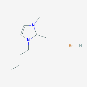 1-butyl-2,3-dimethyl-2H-imidazole;hydrobromide