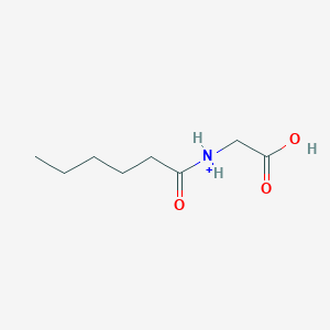 Carboxymethyl(hexanoyl)azanium