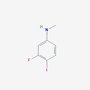 3-Fluoro-4-iodo-N-methylaniline