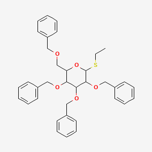 Ethyl 2,3,4,6-tetra-O-benzyl-beta-D-thiogalactopyranoside