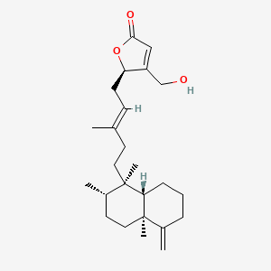 molecular formula C25H38O3 B1232301 Thorectandrol A 