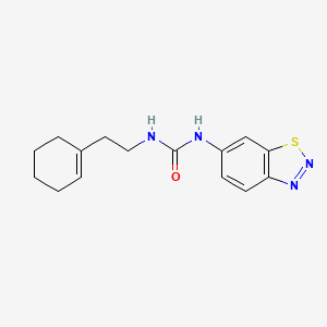 1-(1,2,3-Benzothiadiazol-6-Yl)-3-[2-(Cyclohex-1-En-1-Yl)ethyl]urea