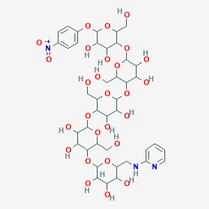 4-Nitrophenyl 6'-deoxy-6'-(2-pyridylamino)-alpha-D-pentalpha-(1-4)-glucopyranoside