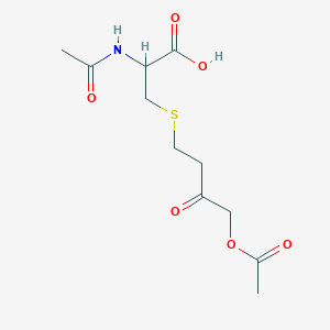 1-Acetoxy-4-(N-acetyl-L-cysteinyl)-2-butanone