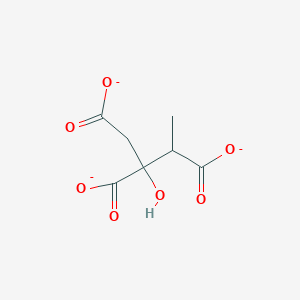 molecular formula C7H7O7-3 B1232307 2-Methylcitrate(3-) 