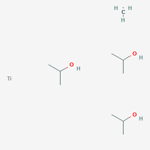 molecular formula C10H27O3Ti- B12323447 Titanium, methyltris(2-propanolato)-, (T-4)- 