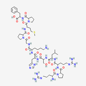 H-Arg-Pro-Arg-Leu-Ser-His-Lys-Gly-Pro-Met-Pro-Phe-OH