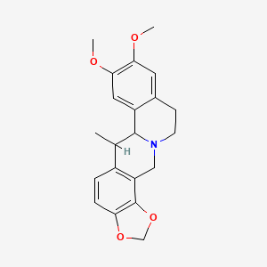 16,17-Dimethoxy-12-methyl-5,7-dioxa-1-azapentacyclo[11.8.0.03,11.04,8.014,19]henicosa-3(11),4(8),9,14,16,18-hexaene