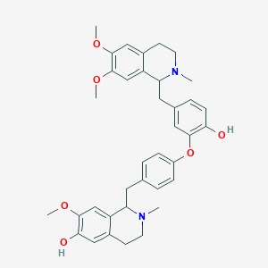 1-[[4-[5-[(6,7-dimethoxy-2-methyl-3,4-dihydro-1H-isoquinolin-1-yl)methyl]-2-hydroxyphenoxy]phenyl]methyl]-7-methoxy-2-methyl-3,4-dihydro-1H-isoquinolin-6-ol