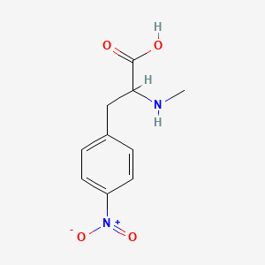 2-(Methylamino)-3-(4-nitrophenyl)propanoic acid