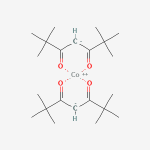 Cobalt, bis(2,2,6,6-tetramethyl-3,5-heptanedionato-kappaO3,kappaO5)-, (T-4)-