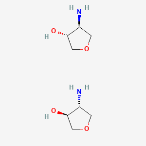 (3R,4S)-4-aminooxolan-3-ol;(3S,4R)-4-aminooxolan-3-ol