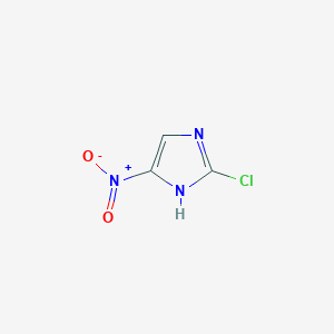 molecular formula C3H2ClN3O2 B123238 2-Chloro-4-nitro-1H-imidazole CAS No. 57531-37-0