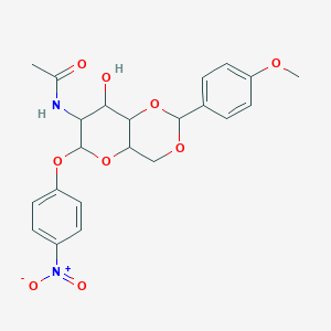 4-Nitrophenyl2-acetamido-2-deoxy-4,6-O-p-methoxybenzylidene-a-D-galactopyranoside