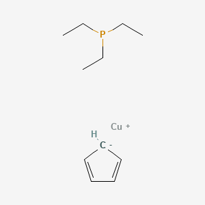 copper(1+);cyclopenta-1,3-diene;triethylphosphane