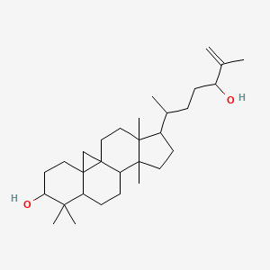 15-(5-hydroxy-6-methylhept-6-en-2-yl)-7,7,12,16-tetramethylpentacyclo[9.7.0.01,3.03,8.012,16]octadecan-6-ol