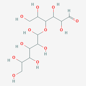 4-(1,2,3,4,5,6-Hexahydroxyhexoxy)-2,3,5,6-tetrahydroxyhexanal