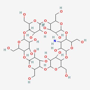 alpha-Cyclodextrin, 3A-amino-3A-deoxy-, (2AS,3AS)-