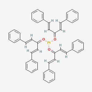 molecular formula C51H42O3Pt B12324134 (1E,4E)-1,5-diphenylpenta-1,4-dien-3-one;platinum 