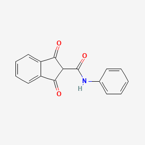 molecular formula C16H11NO3 B1232416 2-Phenylcarbamoylisatogen CAS No. 54871-99-7
