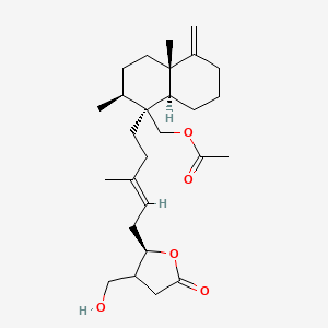molecular formula C27H42O5 B1232442 Thorectandrol B 