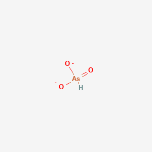 molecular formula AsHO3-2 B1232453 Arsonate(2-) 