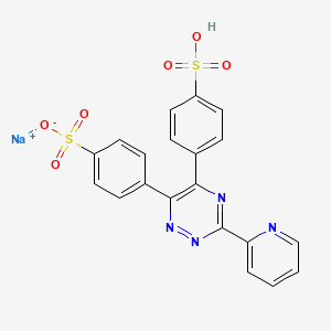 molecular formula C20H13N4NaO6S2 B1232459 Ferrozine CAS No. 69898-45-9