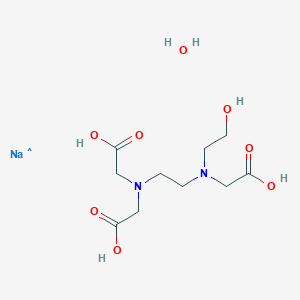 N-(2-Hydroxyethyl)ethylenediaminetriacetic acid, trisodium salt hydrate, 85