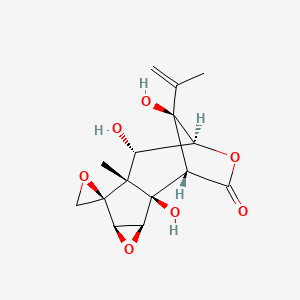 molecular formula C15H18O7 B1232483 Unii-6Y532H6tuo 