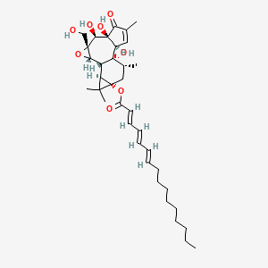 molecular formula C36H52O8 B1232485 Mancinellin CAS No. 57672-76-1