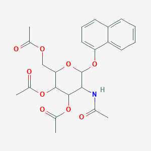 naphthalen-1-yl 3,4,6-tri-O-acetyl-2-(acetylamino)-2-deoxyhexopyranoside