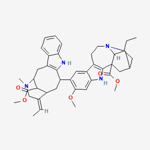 molecular formula C43H52N4O5 B1232494 Conoduramine 