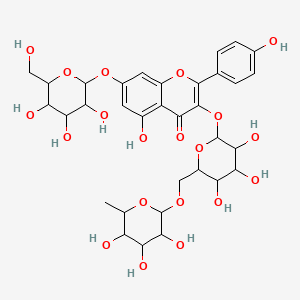 Kaempferol 7-galactoside 3-rutinoside