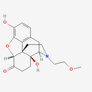 molecular formula C19H23NO5 B1232512 Semorphone CAS No. 88939-40-6