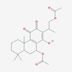 16-Acetoxy-7-O-acetylhormine