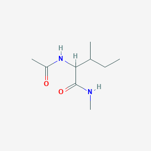 2-acetamido-N,3-dimethylpentanamide