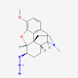 molecular formula C18H22N4O2 B1232515 Azidocodeine CAS No. 22958-08-3