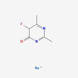 4(3H)-Pyrimidinone, 5-fluoro-2,6-dimethyl-, sodium salt (1:1)