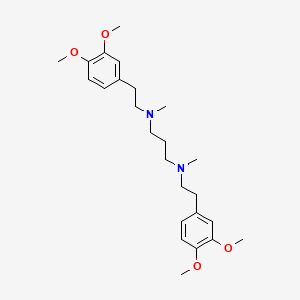 N,N'-Bis(2-(3,4-dimethoxyphenyl)ethyl)-N,N'-dimethylpropane-1,3-diamine