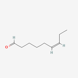 molecular formula C9H16O B1232533 顺式-6-壬烯醛 CAS No. 2277-19-2