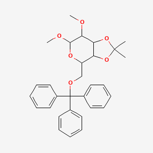 Methyl3,4-O-Isopropylidene-2-O-methyl-6-O-trityl-alpha-D-galactopyranoside