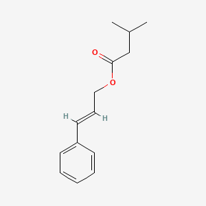 molecular formula C14H18O2 B1232534 Cinnamyl isovalerate CAS No. 140-27-2